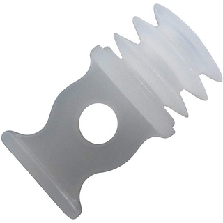 Feststeller »Endfeststeller, rund«, rewagi, Gardinen, vorhänge, Gardinenstangen, Innenlaufsysteme, Seitenschals, (4-St., Durchmesser Ø: 8mm, 10 - 11mm, 12,5 - 14,5mm, 16mm), Verkaufseinheit: 4, 8, 12 Stück Ø 1.0 cm