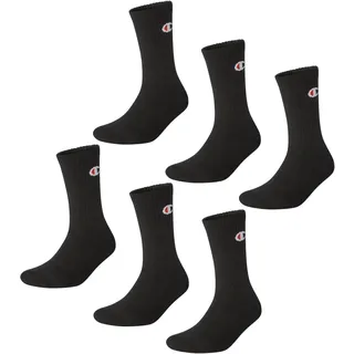 Champion Füßlinge 6er Pack Schwarz 27-30
