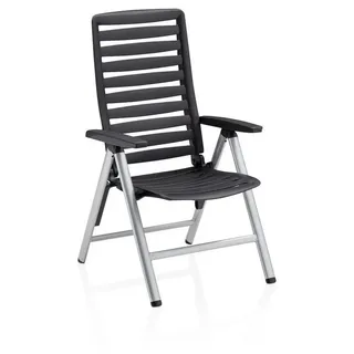 Kettler Wave Multipositionssessel 61 x 71 x 108 cm silber/anthrazit