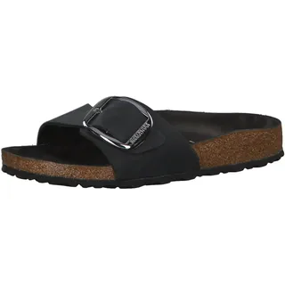 Birkenstock Madrid Big Buckle Nubukleder schwarz 40