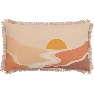 Kissenhülle SUNRISE peach (BL 50x30 cm) - orange - BL 50x30 cm