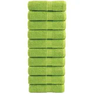 vidaXL Solund Handtuchset 10-tlg. Apfelgrün