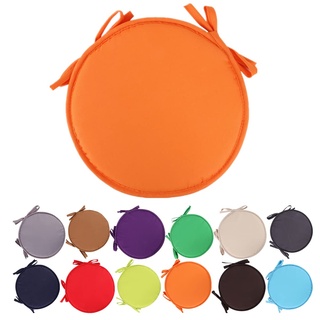 Bunte Indoor/Outdoor Stuhlauflagen Runde Sitzkissen Garten Patio Heimkissen - Durchmesser 38cm/14.9inch,Terrassenmöbel Kissenbezug,Runder Sitz Gartenauflagen