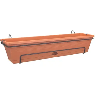 elho Green Basics Balkonkasten All in 1 70 x 26 x 17 cm mild terra