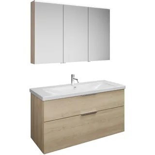 Eqio Set, Bestehend Aus Spiegelschrank Links, - Burgbad