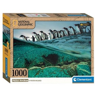 Clementoni Jigsaw Puzzle National Geographics - Penguin, 1000st.
