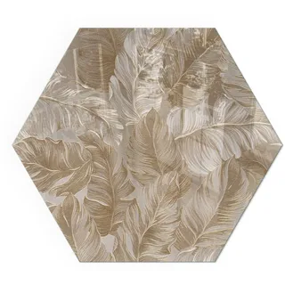 Tulup Glasbodenplatte 40 x 40 x 0,4 m Beige
