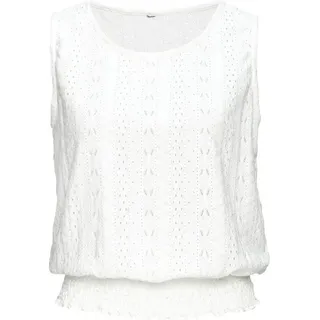 VIVANCE Tanktop Weiß 32/34