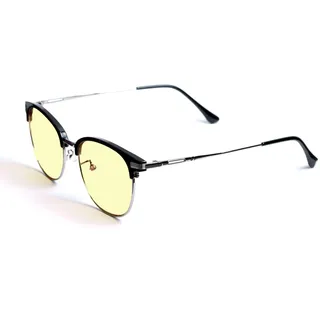 Blaulichtfilterbrille für die Bildschirmarbeit, Bürobrille für Damen und Herren, Tagesbrille mit Blaulichtfilter, Computerbrille mit Blaulichtfilter ohne Zielscheibe, 40% Schutz vor Blaulicht (Office) - 52-12-144