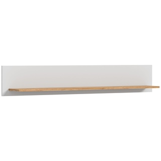 xonox.home Wandboard, Holz, GRAU, ca. 150x25x22 cm