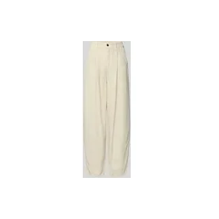 Balloon Fit Jeans aus reinem Lyocell, Offwhite, 30