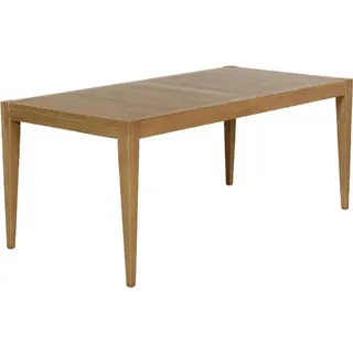 Esstisch für 8 Personen aus Eiche, 180 x 90 cm - Beige