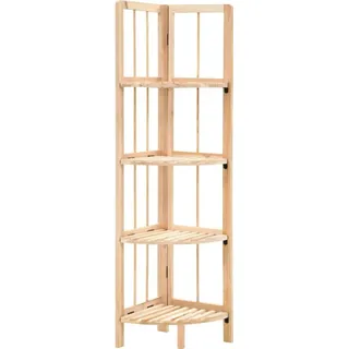 vidaXL Eckregal Zedernholz 27x27x110 cm