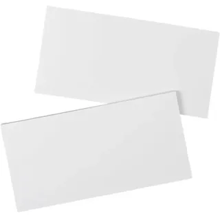 Ideen mit Herz Leinwand auf MDF-Rahmen | 2 Stück | Keilrahmen | Künstler-Leinwand | zum Bemalen mit Acryl- oder Öl-Farben | 390g/m2 (20 cm x 40 cm)