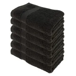 Julie Julsen Handtuchset 50 x 100 cm schwarz 6 St.