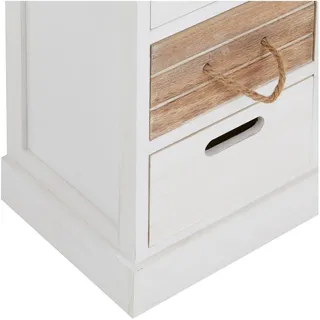 CARO-Möbel Kommode Salva 54 x 51 x 27 cm Weiß