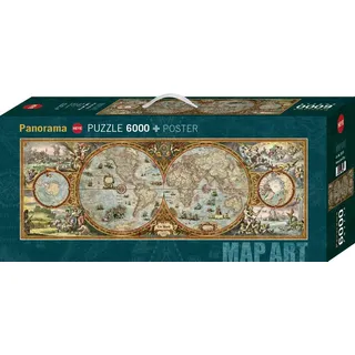 Heye Hemisphere Map Puzzle