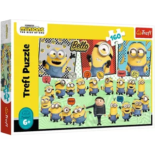 Minions Puzzle Minions Puzzle 160 PCS Lustiges Design mit deinen Lieblings-Minions, Puzzleteile