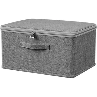 FELIXLEO Auflagenbox Abschließbare Box mit faltbare Reißverschluss, Griff,30x20x14cm (1 St)