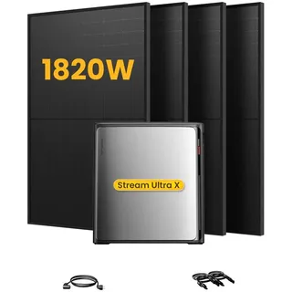 EcoFlow Stream Ultra X 3,84 kWh inkl. 4 x 450 W Solarmodule