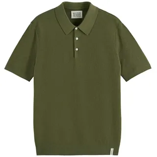 Scotch & Soda Poloshirt Herren Poloshirt 1er Pack Baumwolle (Packung, 1er Pack) grün XXL (54)