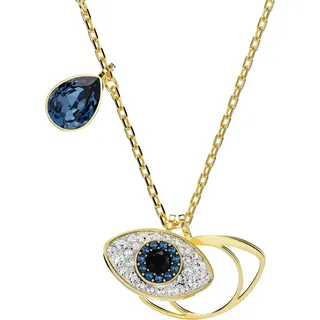 Swarovski Symbolica Kette mit Anhänger Blau / Gold