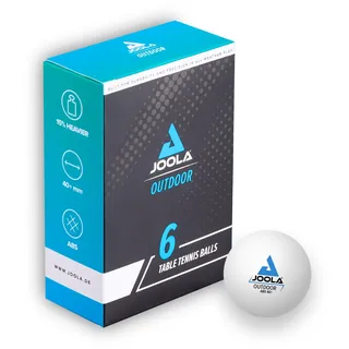 Joola 6er Pack JOOLA Tischtennisbälle Outdoor