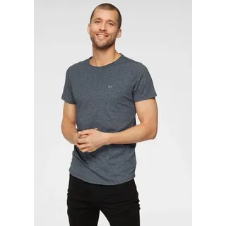 Tommy Hilfiger Slim Jaspe Kurzarm-T-Shirt Twilight Navy S