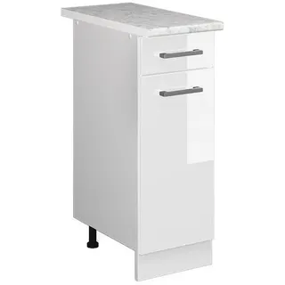 Vicco Schubladenschrank R-Line 30 x 81,6 x 60 cm Weiß