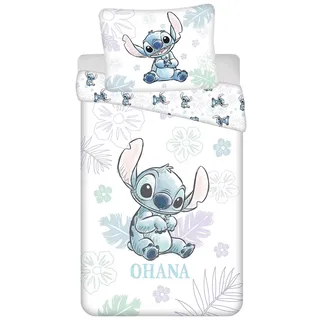 Disney Lilo & Stitch Bettwäsche-Set 140x200 + 70x90 cm Baumwolle