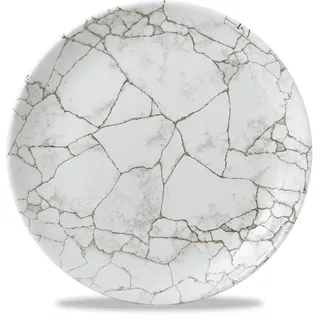 Churchill Studio Prints Kintsugi Agate Grey Teller Fl. Coup 26cm