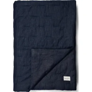 Soletta Decke 150 x 200 cm dunkel marineblau