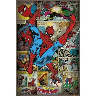 empireposter Marvel - Poster - Spider-Man Retro