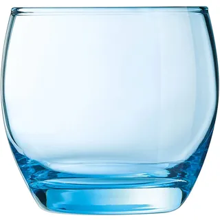 Arcoroc Salto Ice Blue Wasserglas 320ml 6er Set, Trinkglas - 6er Karton"