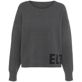 ELBSAND Strickpullover Grau 36/38