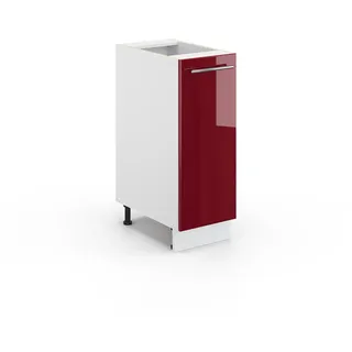 Vicco Apothekerschrank Fame-Line 30 x 51,5 x 81,5 cm Bordeaux Hochglanz