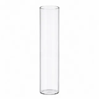Sandra Rich Dekovase Reagenzglas 14 x 2,9cm, Blumenvase Glasröhrchen Dekoglas