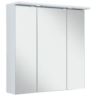Schildmeyer Spiegelschrank Spiegelschrank,melaminharzbeschichtet, Made in Germany, B: 70 cm Solide Verarbeitung - Dieses Produkt ist in Deutschland gefertigt weiß