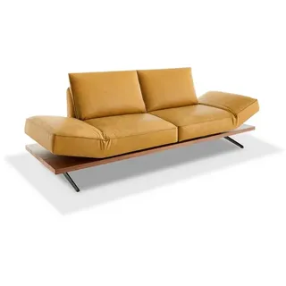 KOINOR Sofa Phoenix Leder Gelb Mustard