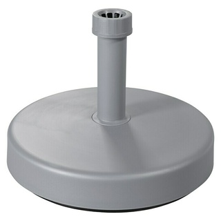 Doppler Schirmständer rund  (Befüllbar, Ø x H: 45 x 11 cm, Silber)