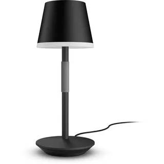 Philips HUE Akku-Tischleuchte Hue, Schwarz, Metall, G, 35 cm, Smartphone-Steuerung, Lampen & Leuchten, Innenbeleuchtung, Leuchten nach Räumen, Bürolampen