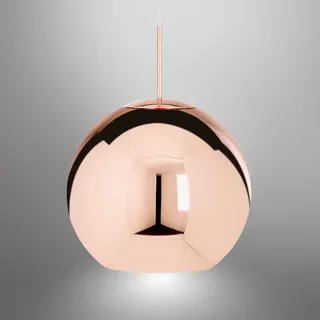 Tom Dixon Copper Round Pendelleuchte, LED, LEDP08COEU+COS02CO,