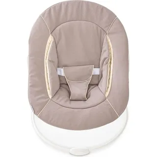 hauck Alpha+ walnut inkl. Alpha Bouncer 2 in 1 stretch beige und Sitzauflage