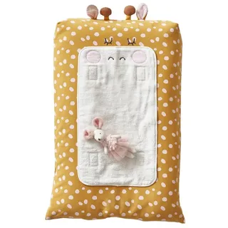 vertbaudet Wickelauflage Bezug für Baby Wickelauflage GIRAFFE gelb