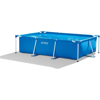 Intex Frame Pool Junior 300 x 200 cm inkl. Pumpe Blau/Weiß