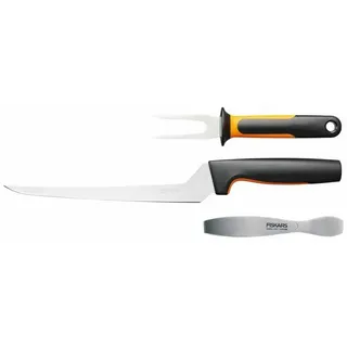 FISKARS Fischbesteck-Set aus japanischem Edelstahl 3-teilig