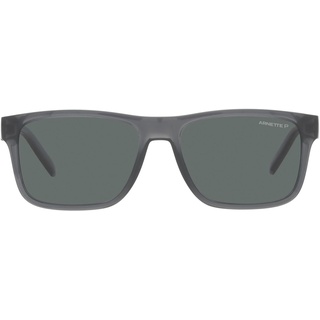 Arnette Herren AN4298 Bandra Sonnenbrille, Polarisiert, Dunkelgrau, 55 mm
