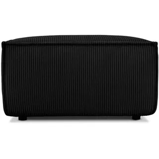 Konsimo Hocker Napi 83 x 45 x 83 cm Schwarz