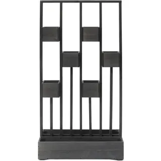 Westmann Pflanzenwand Ulla 90 x 45 x 170 cm Dunkelgrau