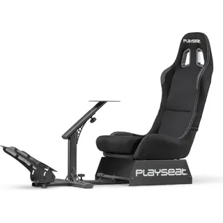 Playseat Evolution, Universal-Gamingstuhl, 122 kg, Gepolsterter Sitz, Gepolsterte Rückenlehne, Rennen, Xbox Series S, Xbox Series X, MAC, PC, Play... - Schwarz